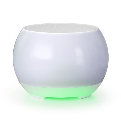 Soundary Ceramic Craft Bluetooth Speaker for Meditation & Yoga, Sound Therapy Machine for Stress Relief, Sleep Aid and Focus, Deep Bass, Louder Volume, Light Effect for Boxing Breathing (Purple)