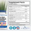 Liberty Lifestyle Sea Moss Black Seed Oil Ashwagandha Turmeric Bladderwrack Burdock - with Manuka, Honey Dandelion, ACV Black Pepper Gluten Free - 2-Pack view 2