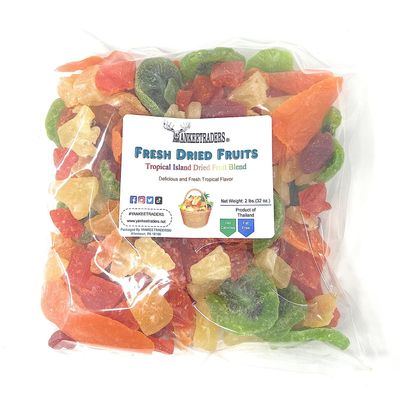 YANKEETRADERS Dried Tropical Fruit Salad, 2 Pounds