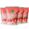 Colibreeco, Freeze-Dried Fruit, Strawberries, 1.0 Ounce (Pack of 4), Real and Crunchy, Non-GMO, Kosher and Vegan, 100% Fruit, No Sugar Added, Excellent for Healthy Snacks and Gluten Free. view 1