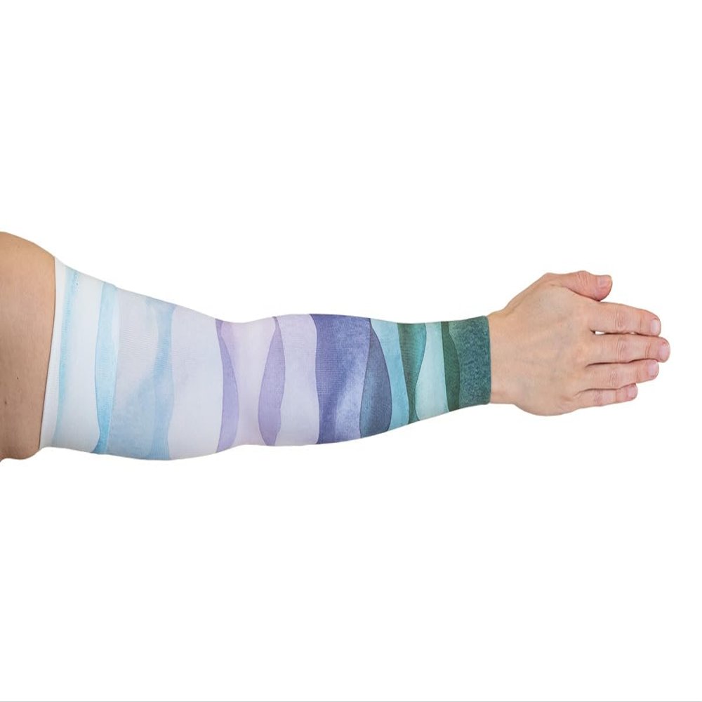 Lymphedivas Horizon Medical Graduated Compression Arm Sleeve for Lymphedema (Long 20-30 mmHg Medium)