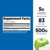 Nutricost L-Glutamine Powder Supplement (Green Apple) 500g - Gut Support, 5 Grams per Serving, Sweetened with Stevia - Gluten Free, Non GMO view 2