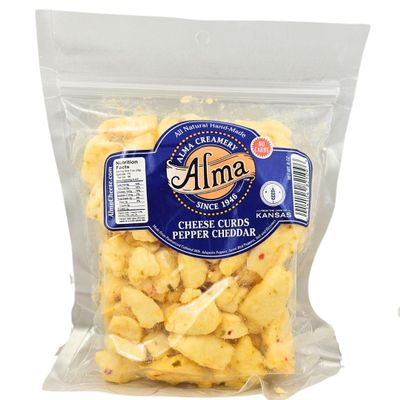 Alma Cheese Curds - Pepper Cheddar (Pack of 4)