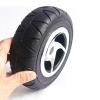 1 Pair 8 Inch Replacement Electric Wheelchair Front Wheels, Non-Inflatable Solid Tire with 3/4" (19mm) Bearing and 3/16"(15mm) Keyway view 1