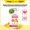 African Mango Capsules for Immune System, Metabolism, and Nutritional Wellness Support - Pure 10:1 Irvingia Gabonensis Extract - 180 Veggie Capsules Non-GMO, Gluten-Free, Vegan-Friendly view 2