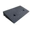 ZENSTE Threshold Ramp for Doorways Portable Lightweight Plastic Curb Ramp for Driveway, Loading Dock, Sidewalk, Car, Scooter, Bike, Motorcycle, Wheelchair, 50*27*7cm, Black view 1