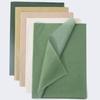 100 Sheet Green & Gold Tissue Paper Recyclable Green Wrapping Paper 14"x20"for Wedding Mother's Day Birthday DIY Art Craft Party Favor Decoration Celebration Gift view 1