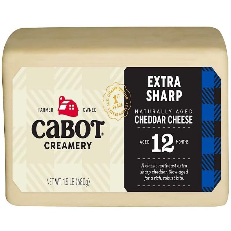 Cabot Extra Sharp Cheddar Cheese - 1.5 lb