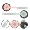 Gatuida 4pcs Handle Steel Wire Kitchen Brush Multifunctional Dish Cleaning Tool for Pots Pans and Kitchen Accessories Scouring Brush - Handle view 2