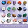 15pcs Natural Crystal Mushrooms Stones Bulk Mushroom Rock Collection Set 0.8Inch Mini Mushroomm Decor Sculptures Healing Crystals for Kids Beginners DIY Jewelry view 3