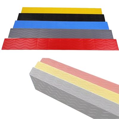 CJBWJM 4"-0.4" High Ramps for Wheelchairs for Home, Threshold Ramp Anti-Slip, Entry Ramp for Steps Easy to Install, Threshold Ramp for Doorways (Color : Gray, Size : 1cm/0.4in)