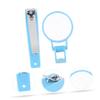 ifundom Nail Clippers Magnifying Glass 2 Pack Nail Cutters Rust- Comfortable Handling for Boys and Girls and Adults view 3