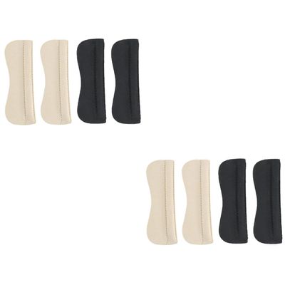 Gatuida 8pairs Self Adhesive Heelpiece Stickers Foot Care Protector for Women Heels Heel Pads for Foot Pain Relief