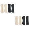 Gatuida 8pairs Self Adhesive Heelpiece Stickers Foot Care Protector for Women Heels Heel Pads for Foot Pain Relief view 1