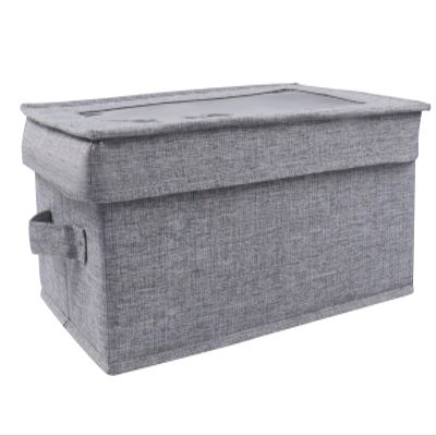 Xbopetda Linen First Aid Kit Supplies, First Aid Box with Organizer & Pill Bottles for Home & Travel