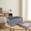 Xbopetda Linen First Aid Kit Supplies, First Aid Box with Organizer & Pill Bottles for Home & Travel view 4