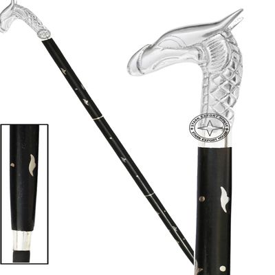 Nautical Designer Walking Stick Men & Women Canes and Wooden 37 inch Handle Natural Wood Rosewood (FGTR)