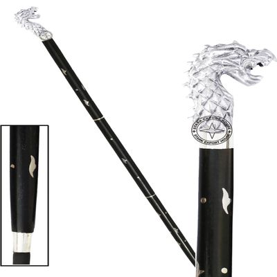 Nautical Designer Walking Stick Men & Women Canes and Wooden 37 inch Handle Natural Wood Rosewood (LICE)