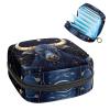 RODAILYCAY Taurus Constellation Sanitary Napkin Storage Bag, Tampons Collect Holder Purse, First Period Kit for Girls Women, Pad Bag for Period for School view 1