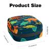RODAILYCAY Sanitary Napkin Storage Bag, Zipper Period Pouch for Teen Girls Women, Portable Menstrual Tampons Collect Bags Sea Turtle Pattern view 2