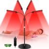 Viconor Red Light Therapy Lamp,4 Head Infrared Light Therapy for Body Device with Adjustable Stand-660nm Red Light850nm Near Infrared Light Therapy Device for Face,Body,Pain,Skin at Home view 1