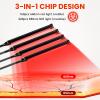 Viconor Red Light Therapy Lamp,4 Head Infrared Light Therapy for Body Device with Adjustable Stand-660nm Red Light850nm Near Infrared Light Therapy Device for Face,Body,Pain,Skin at Home view 3