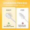 EASICUTI Upgrade Baby Tongue Cleaner, 52PCS Newborn Infant Toothbrush, 2 Finger Toothbrush & Gum Cleaner Stick Dental Care for 0-36M+ view 2