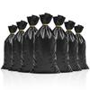 Lecpeting 100 Pcs Cellophane Treat Bags Plastic Goodie Candy Bags with Twist Ties for Gift Wrap Birthday Wedding Baby Shower Christmas Party Supplies (Black) view 4