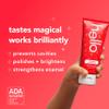 hello Wild Strawberry Kids Toothpaste with Fluoride, Strawberry Toothpaste for Kids, Safe for Ages 2 and Up, Helps Prevent Cavities, Strengthen Enamel, and Polishes Teeth, ADA Approved, 3 Pack, 4.2 Oz view 4