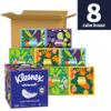 Kleenex Ultra Soft Facial Tissues, 8 Cube Boxes, 80 Tissues per Box, 3-Ply, Packaging May Vary view 2