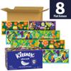 Kleenex Ultra Soft Facial Tissues, 8 Flat Boxes, 180 Tissues per Box, 3-Ply, Packaging May Vary view 2