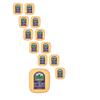 Van Kaas Edam Wedge, 9 OZ, 10 Pack view 1