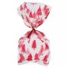 Christmas Red Trees Treats Loot Treat Bags - 20 Count - 4 x 10 Inches view 1
