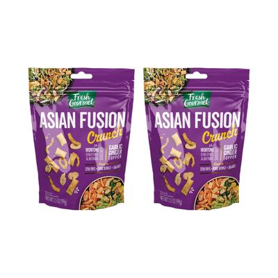 Fresh Gourmet Asian Fusion Crunch 3.5 Ounce (Pack of 2)