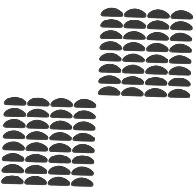 SOLUSTRE 36pairs Silicone Eyeglasses Nose Pads - Replacement Accessories for Comfortable Wear Compatible Optical Frames Sunglasses Skin-Friendly Thickness