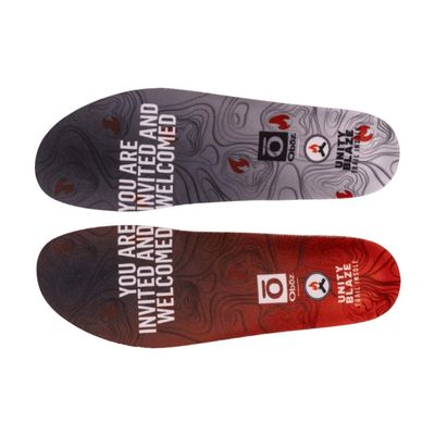 Oboz Unisex Unity Blaze Trail Insole, Red, XXS