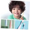Healeved 4pcs Care Toothbrush for Boy Girl Ultra-fine Bristle Design for Gentle Cleaning Material for Mouth and Colors view 2