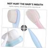 Healeved 4pcs Care Toothbrush for Boy Girl Ultra-fine Bristle Design for Gentle Cleaning Material for Mouth and Colors view 4