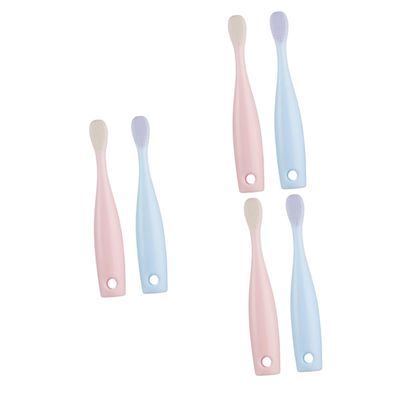 Healeved 6pcs Adorable Soft Bristled Toothbrush for Boy Girl Nursing Brush for Boy Girl Ergonomic Design for Hands Includes