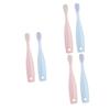 Healeved 6pcs Adorable Soft Bristled Toothbrush for Boy Girl Nursing Brush for Boy Girl Ergonomic Design for Hands Includes view 1