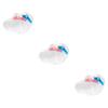 Gatuida 9pairs Gel Half Insoles Butterfly Pattern for Comfortable High Heels and -Flops Breathable Cushion Pads Red Transparent and for All-Day Wear view 1