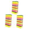 Gatuida 30pcs Non-Scratch Cleaning Sponge for Kitchen and Bathroom Eraser Sponges Unique Rippled for Effortless Dirt Removal Random Colors view 1