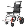 1 Pair 6/8 Inch Replacement Wheelchair Front Wheels Assembly, Black Honeycomb Polyurethane Wheelchair Caster for Disabled Old People Walkers with 5/16" (8 mm) Bearing (Size : 8inch) view 3