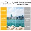 Glasses Far And Near, Anti-Blue Progressive Far And Near Dual-Use Reading Glasses For Seniors, High Hardness Anti-Blue Reading Glasses (Black, +4.00) view 3