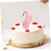 ifundom Small Flamingo Statue Realistic Resin Flamingo Figurine for Garden and Cake Decoration for Home Party and Office Desk Decor for Wedding and Outdoor Use view 2