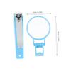 VICASKY 2pcs Nail Scissors Magnifying Lens Fingernail Toenail Clippers for Pedicure Cuticle Trimmers view 2