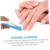 VICASKY 2pcs Nail Scissors Magnifying Lens Fingernail Toenail Clippers for Pedicure Cuticle Trimmers view 4