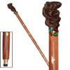 Antique Nautical Designer Walking Stick Men & Women Canes and Wooden 37 inch Handle Natural Wood Rosewood (PGUP) view 1