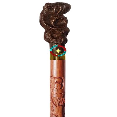 Antique Nautical Designer Walking Stick Men & Women Canes and Wooden 37 inch Handle Natural Wood Rosewood (HSEW)