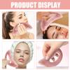 KOMBIUDA Resin Massage Scraper Board Moon Shaped Body Tool for Neck Shoulders Feet Smooth Edges for Safe Use for Relaxation Muscle Relief view 2